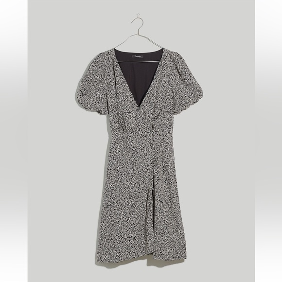 Madewell Challis Wrap Mini Dress in Tudor Floral - Picture 7 of 7